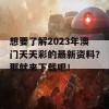 想要了解2023年澳门天天彩的最新资料？那就来下载吧！