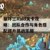 崩坏三Raid关卡攻略：团队合作与角色搭配提升挑战乐趣