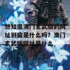 想知道澳门玄武版的网址到底是什么吗？澳门玄武版网址是什么