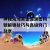 神秘海域黄金深渊密码锁解锁技巧与高级窍门分享