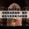 2018 DNF鬼泣深渊套选择指南：提升输出与生存能力的关键技巧