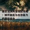 暴怒深渊阵容搭配攻略：提升输出与生存能力的最佳组合