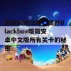 黑箱解谜攻略：揭开Blackbox暗箱安卓中文版所有关卡的秘密