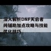 深入解析DNF天启者纯辅助加点攻略与技能优化技巧