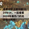 香港挂牌正版挂图2024年54，一起看看2024年最热门的走势和分析吧！