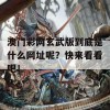 澳门彩网玄武版到底是什么网址呢？快来看看吧！