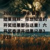 2023年六开彩香港结果回顾：你想知道的开奖结果都在这里！六开奖香港开结果记录2023