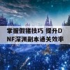 掌握假猪技巧 提升DNF深渊副本通关效率