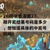 2020年香港第27期开奖结果号码是多少，想知道具体的中奖号码吗？