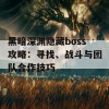 黑暗深渊隐藏boss攻略：寻找、战斗与团队合作技巧