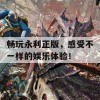 畅玩永利正版，感受不一样的娱乐体验！