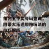 排列五中奖号码查询，附带大乐透胆拖玩法的技巧解析