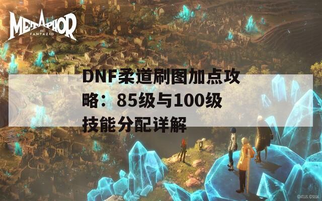 DNF柔道刷图加点攻略：85级与100级技能分配详解