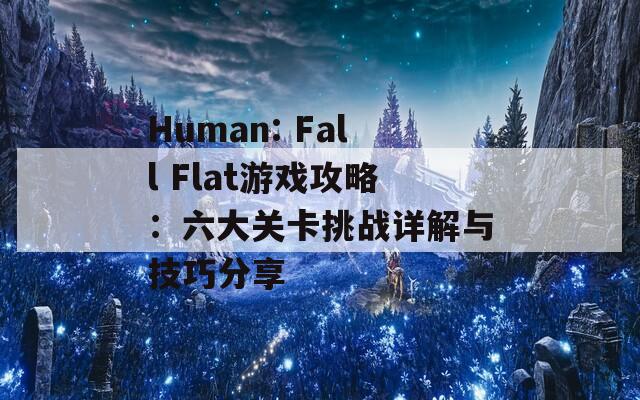 Human: Fall Flat游戏攻略：六大关卡挑战详解与技巧分享