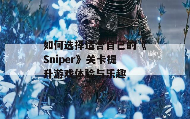 如何选择适合自己的《Sniper》关卡提升游戏体验与乐趣